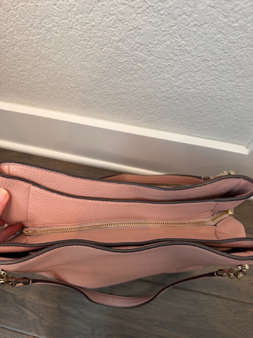 Kate Spade Hailey Pink Large Leather Shoulder Bag - Picture 7 of 10